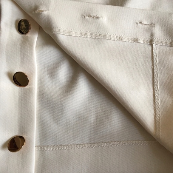 Loft Button Cuff Wide Leg Pants Size 4 - Picture 12 of 14